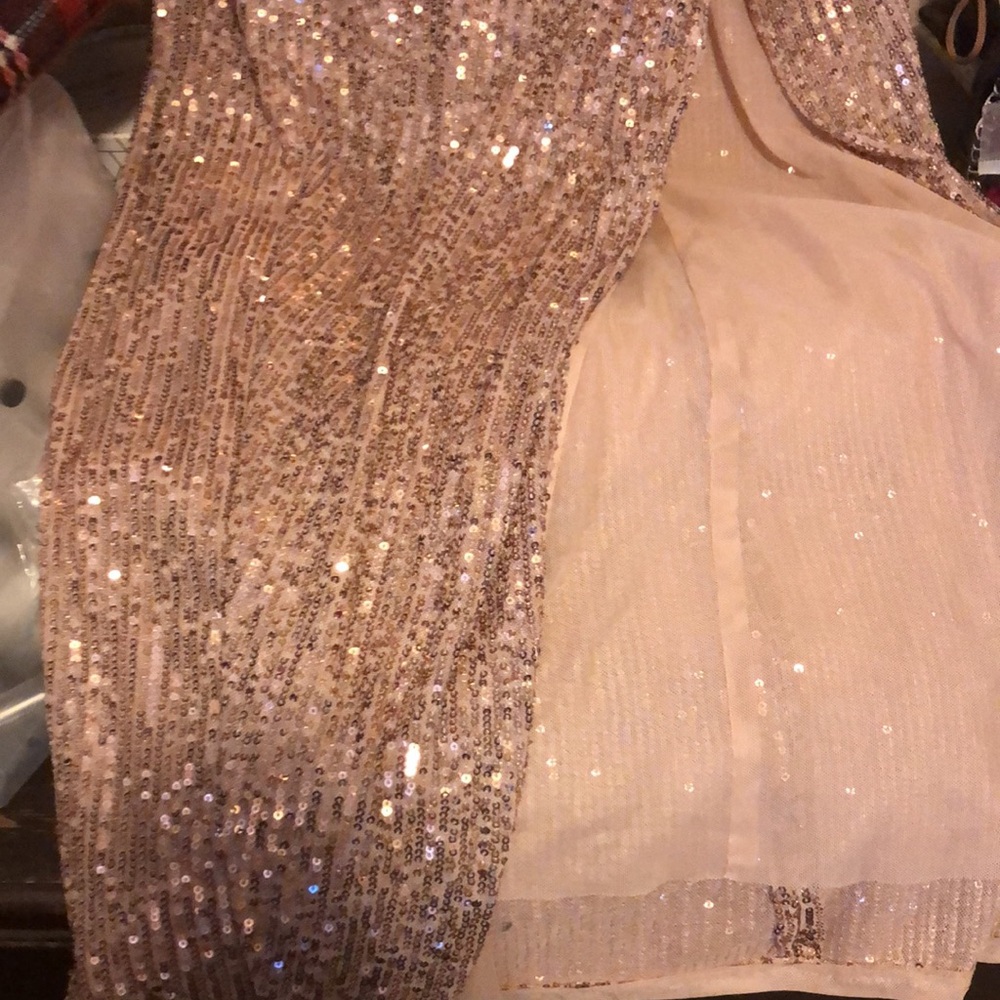 BCBMaxAzria Corset Sequin dress size XS New - Picture 7 of 10
